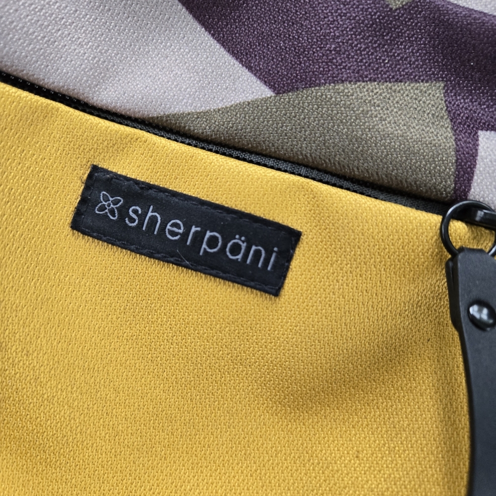 Sherpani Yellow and Purple Crossbody Bag Skye - Picture 4 of 8